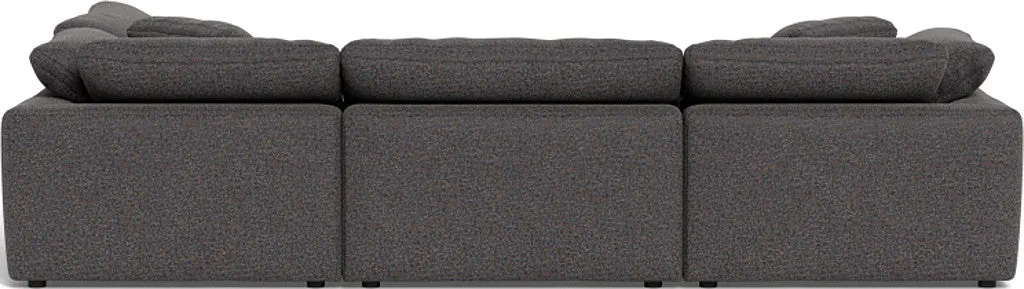 Fluffy 4 Piece Sectional w/Otto