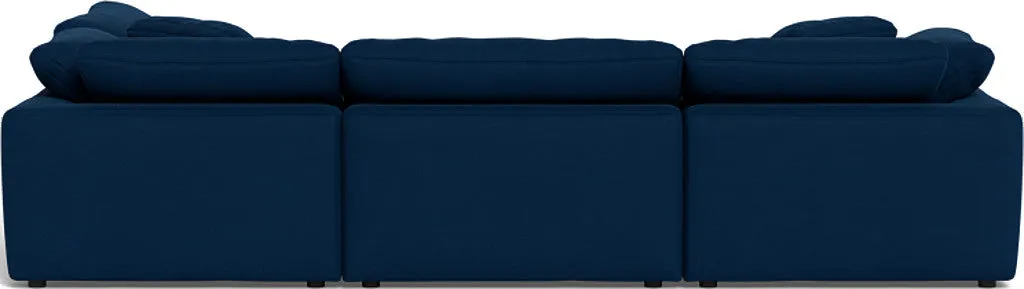 Fluffy 4 Piece Sectional w/Otto