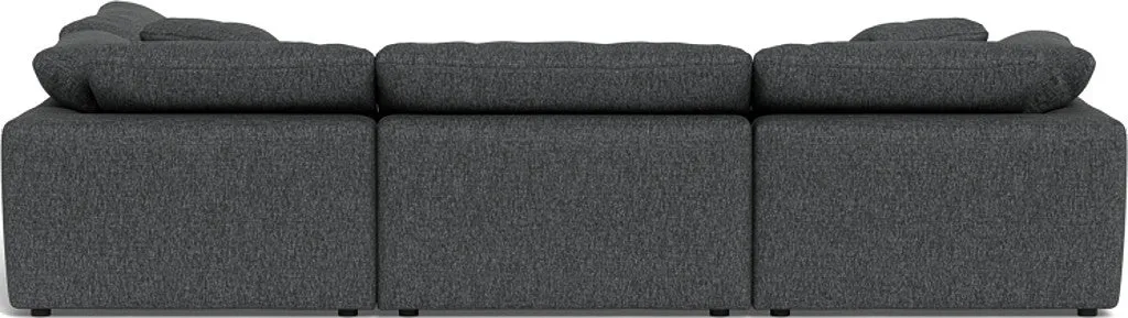 Fluffy 4 Piece Sectional w/Otto