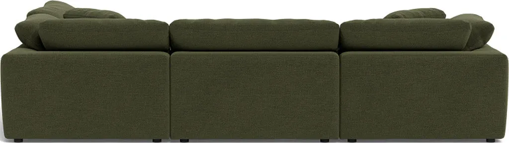 Fluffy 4 Piece Sectional w/Otto
