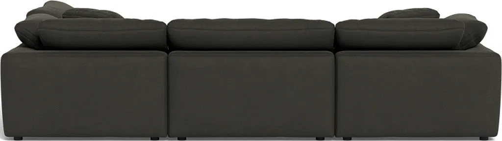 Fluffy 4 Piece Sectional w/Otto