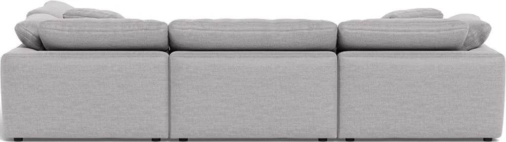 Fluffy 4 Piece Sectional w/Otto