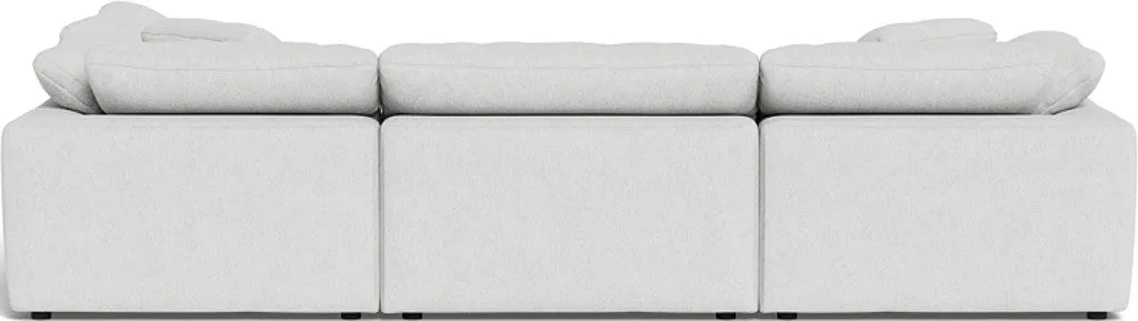 Fluffy 4 Piece Sectional w/Otto