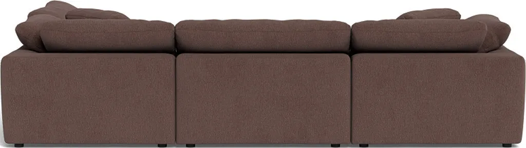 Fluffy 4 Piece Sectional w/Otto