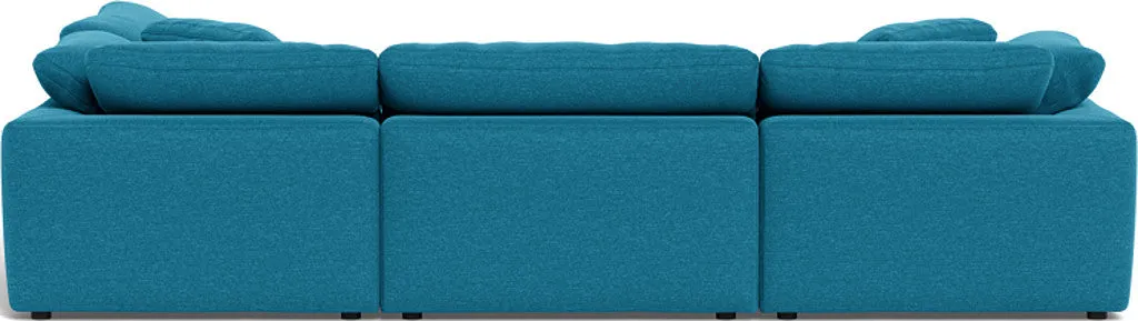 Fluffy 4 Piece Sectional w/Otto