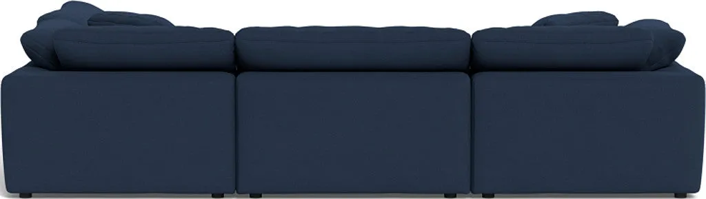 Fluffy 4 Piece Sectional w/Otto