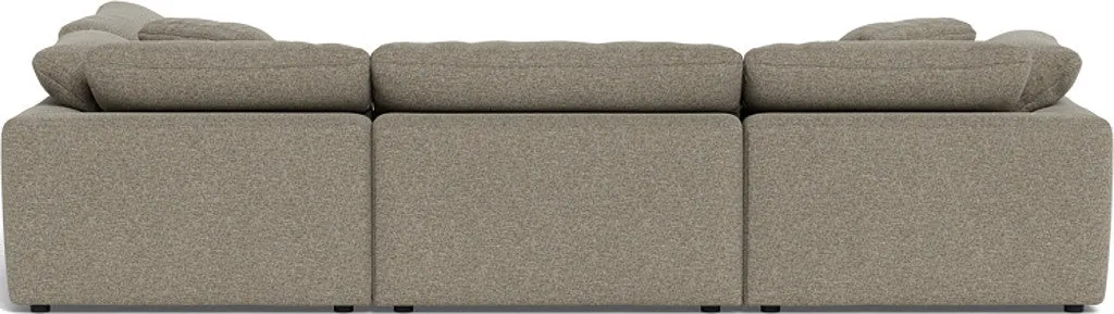Fluffy 4 Piece Sectional w/Otto
