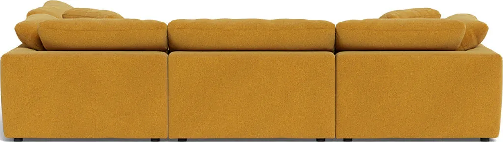 Fluffy 4 Piece Sectional w/Otto