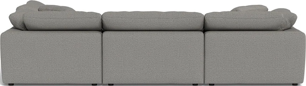 Fluffy 4 Piece Sectional w/Otto