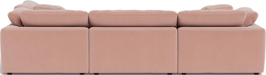 Fluffy 4 Piece Sectional w/Otto