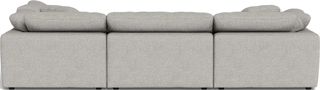Fluffy 4 Piece Sectional w/Otto