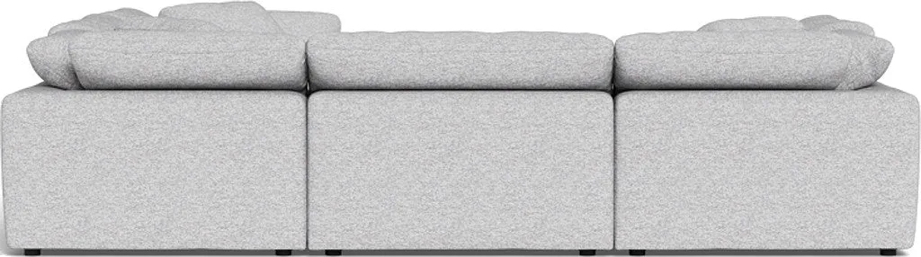 Fluffy 6 Piece Sectional W/Ottoman