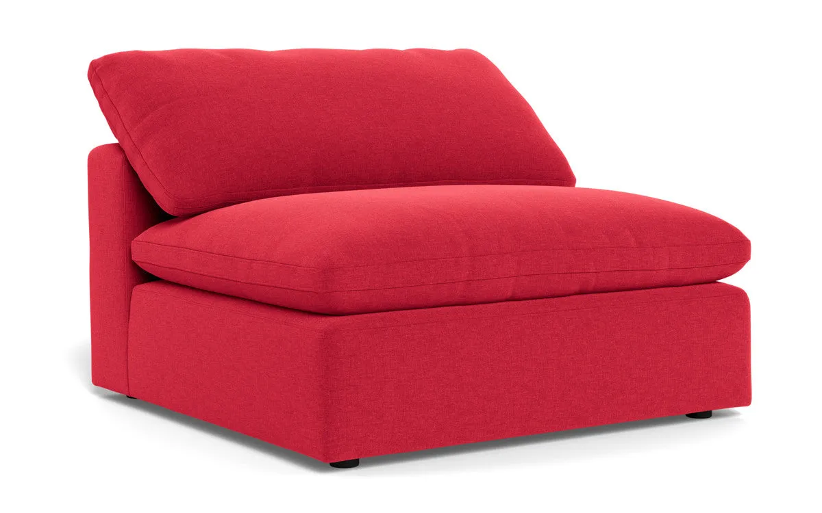 Fluffy Armless Chair