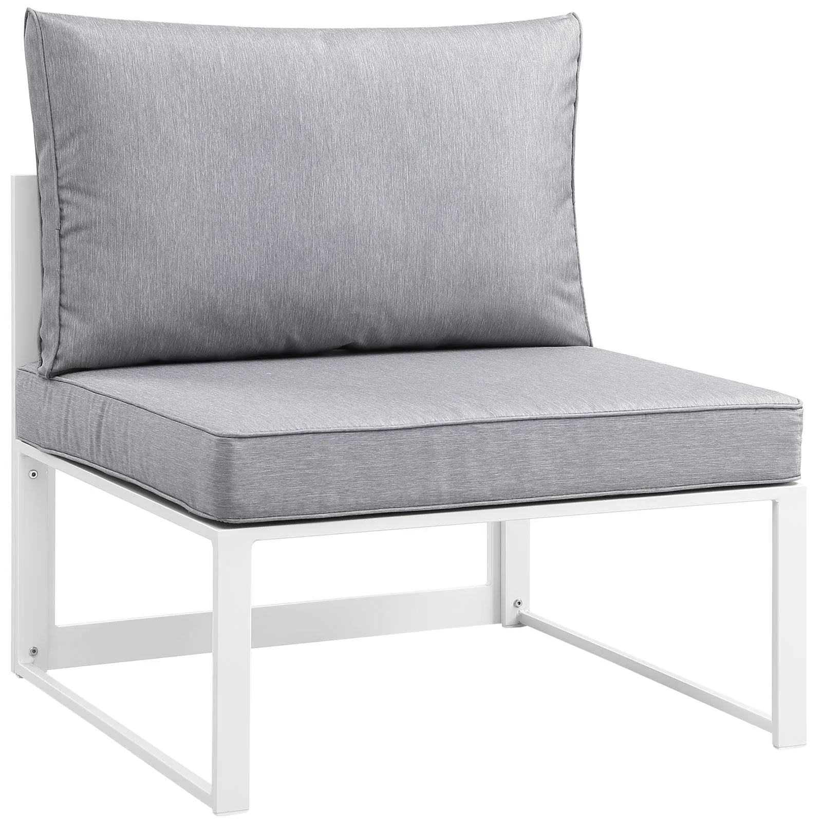 Fortuna 7 Piece Outdoor Patio Sectional Sofa Set by Modway