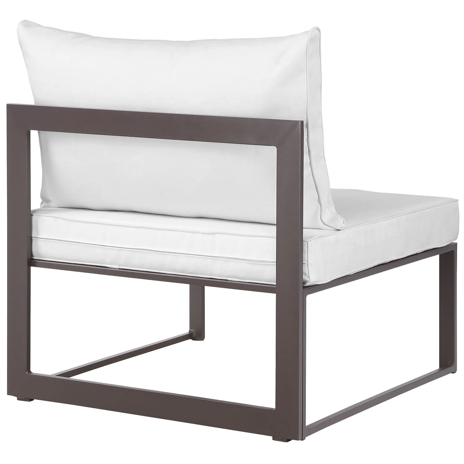 Fortuna Armless Outdoor Patio Chair by Modway