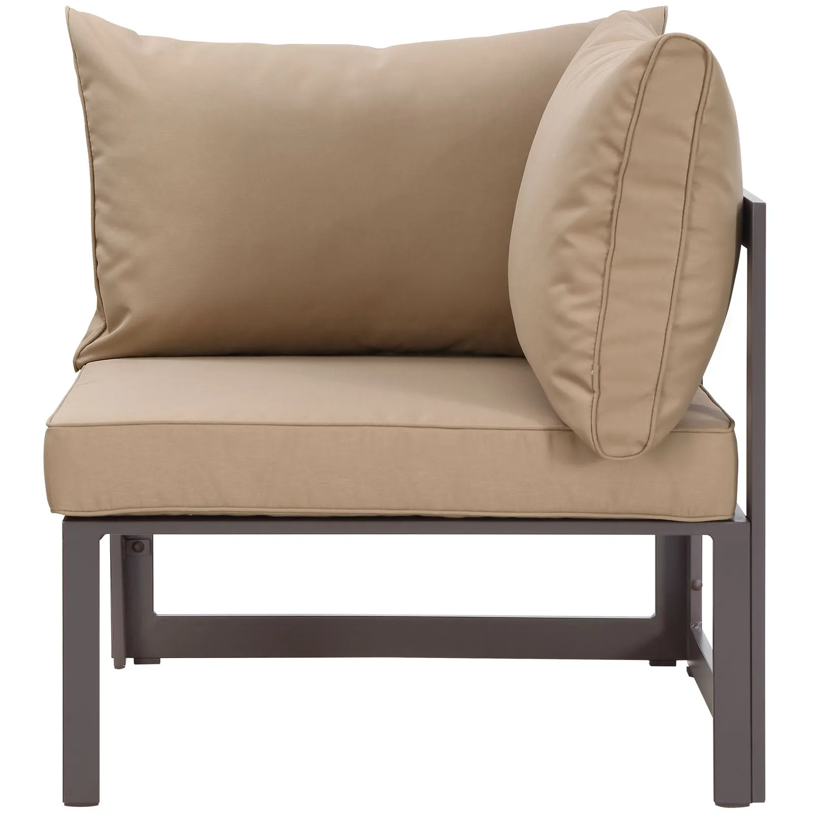 Fortuna Corner Outdoor Patio Armchair by Modway