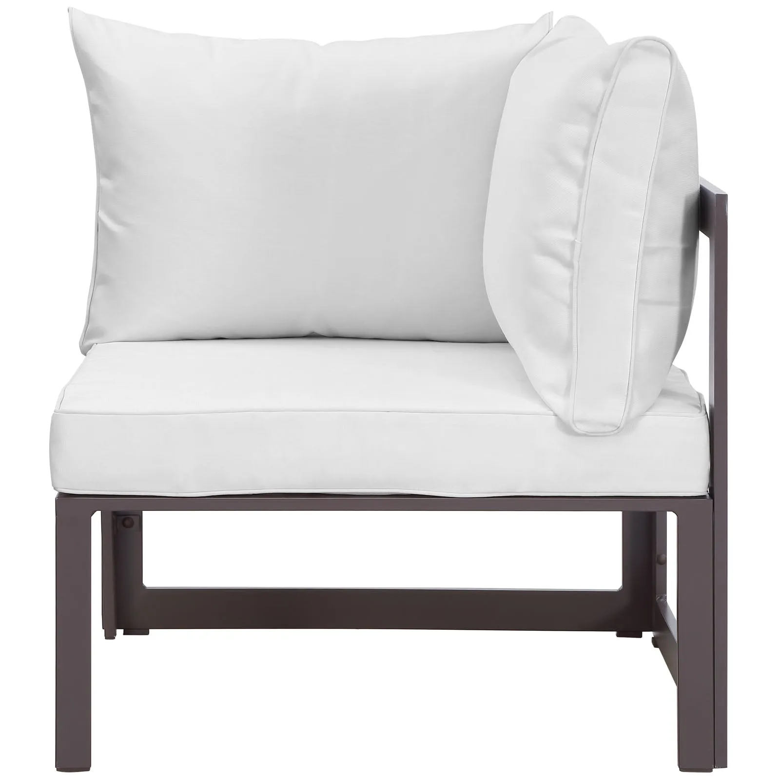 Fortuna Corner Outdoor Patio Armchair by Modway