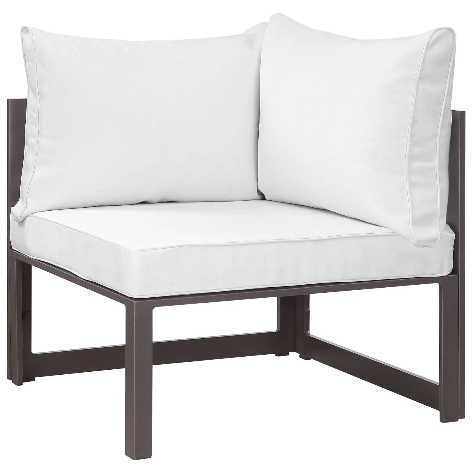 Fortuna Corner Outdoor Patio Armchair by Modway