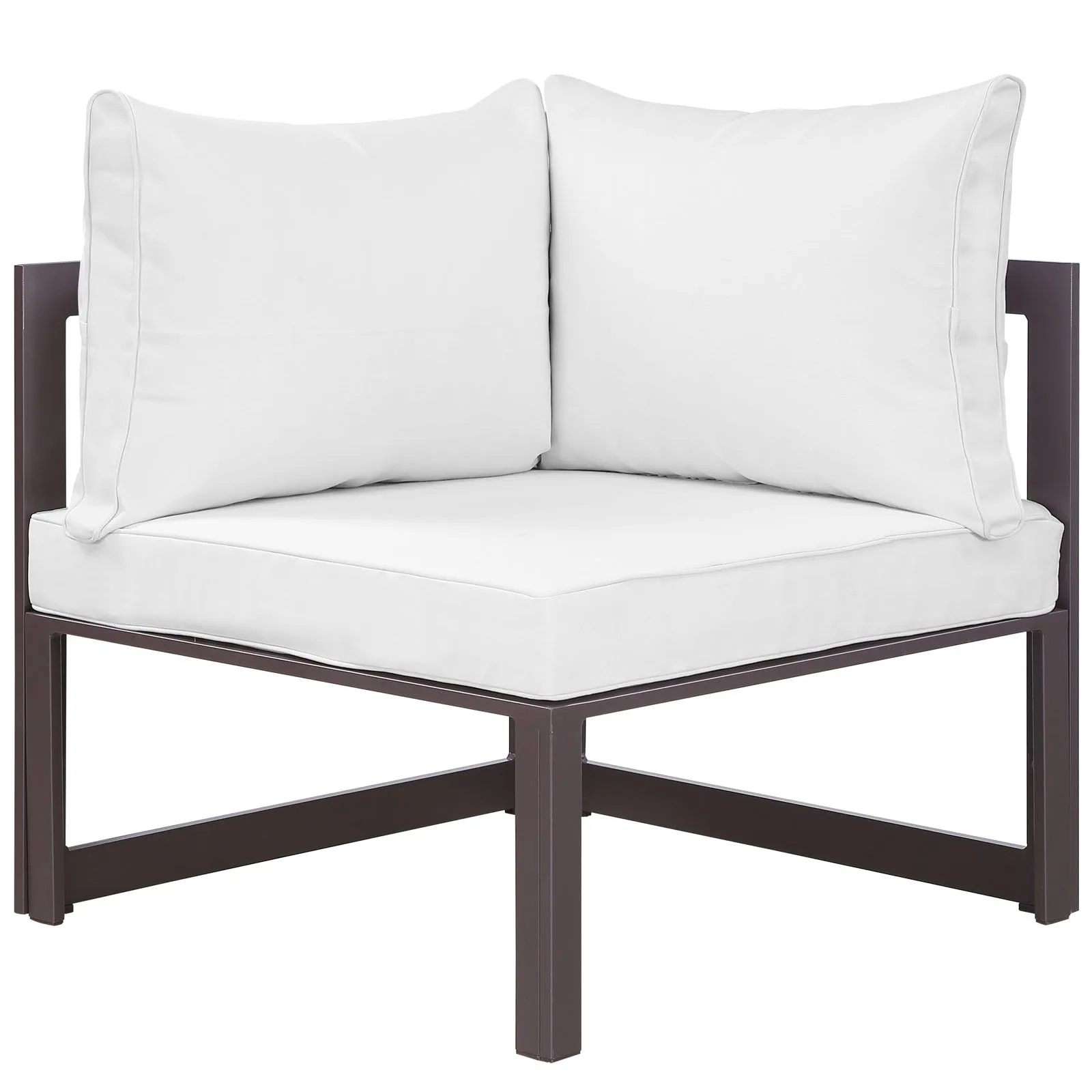 Fortuna Corner Outdoor Patio Armchair by Modway