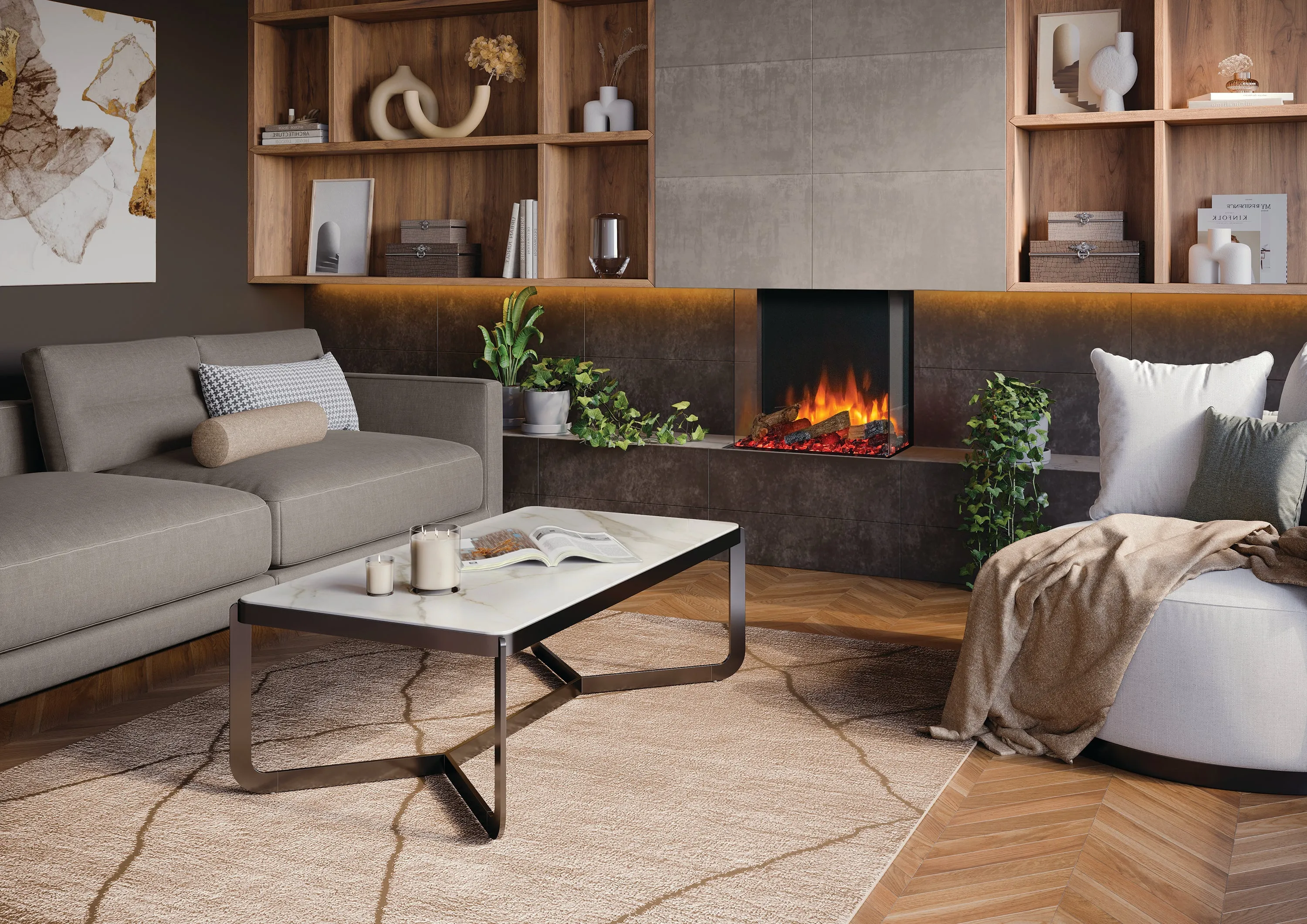 Gazco eReflex Insert 55RW Electric Fire