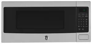 GE Profile Stainless Steel Spacemaker Countertop Microwave (1.1 Cu. Ft.) - PEM10SFC