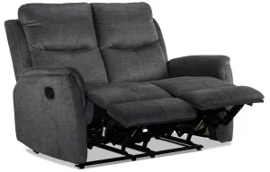 Grayson Reclining Loveseat - Charcoal