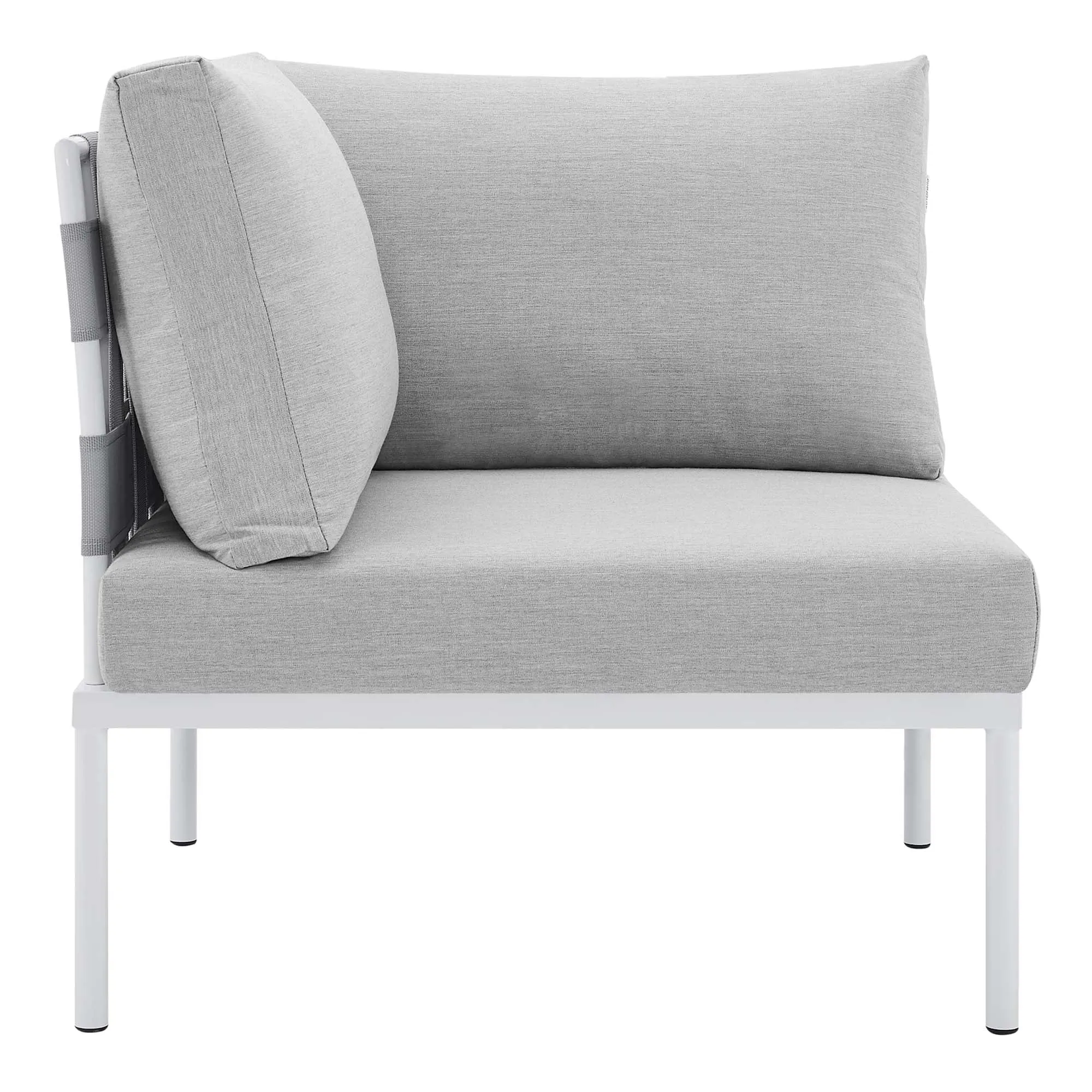 Harmony 10-Piece  Sunbrella® Outdoor Patio Aluminum Sectional Sofa Set by Modway
