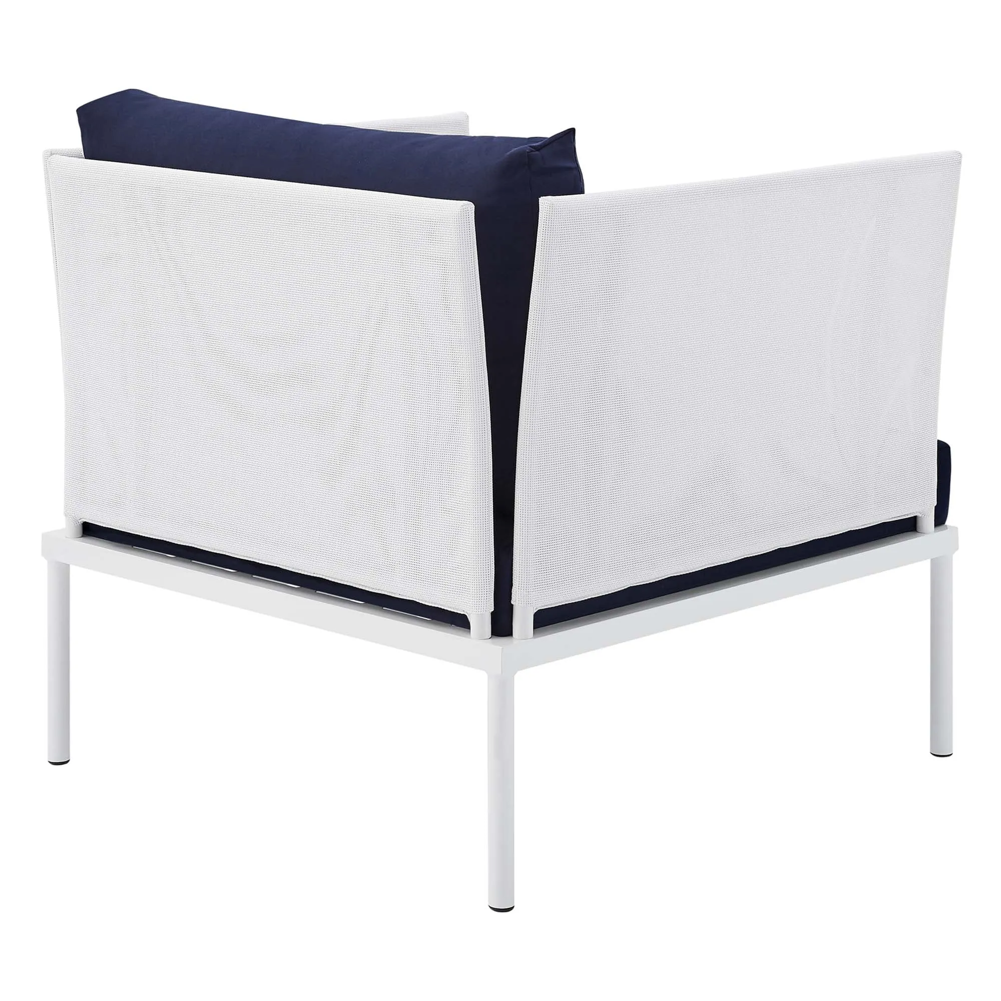 Harmony 7-Piece  Sunbrella® Outdoor Patio Aluminum Sectional Sofa Set by Modway