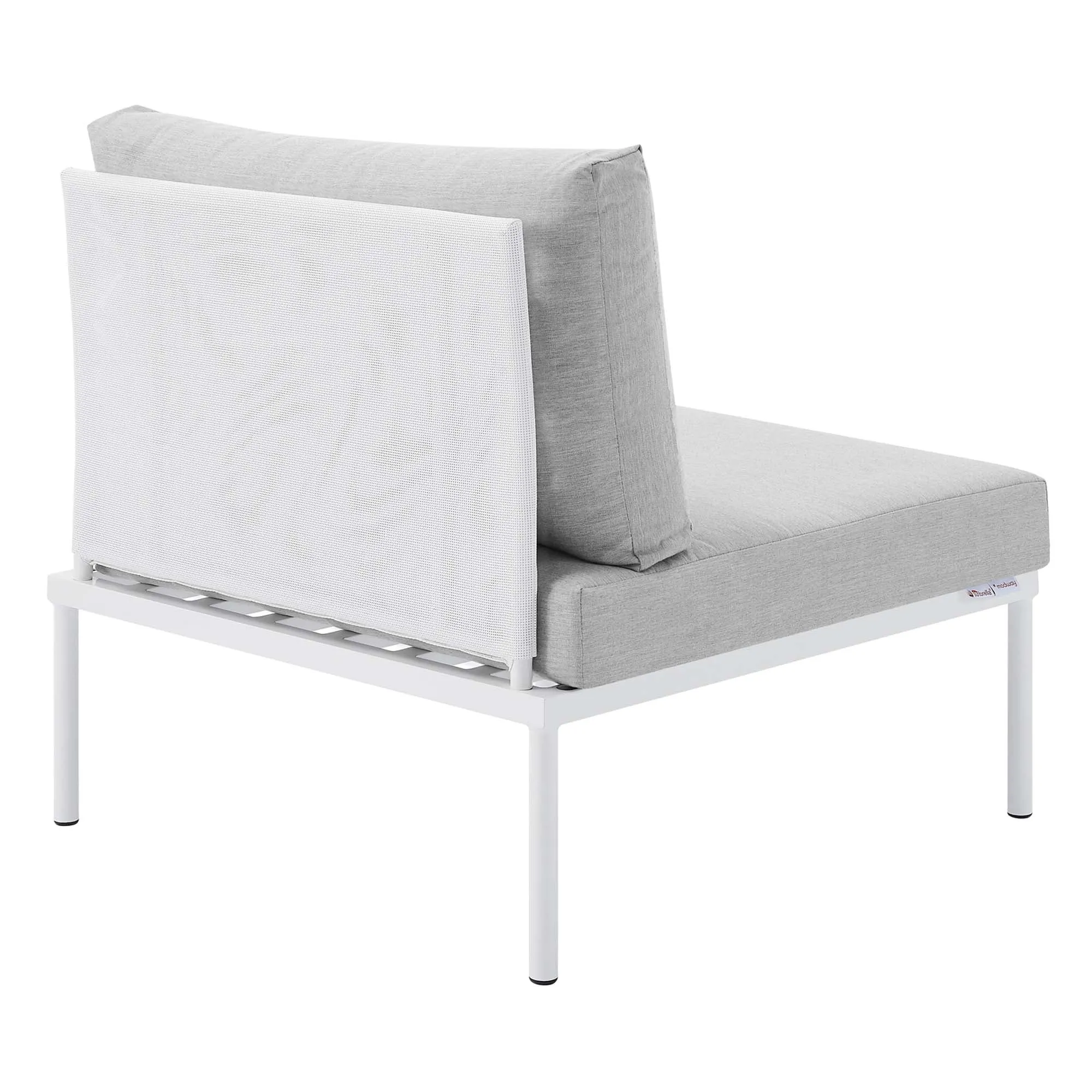 Harmony 7-Piece  Sunbrella® Outdoor Patio Aluminum Sectional Sofa Set by Modway