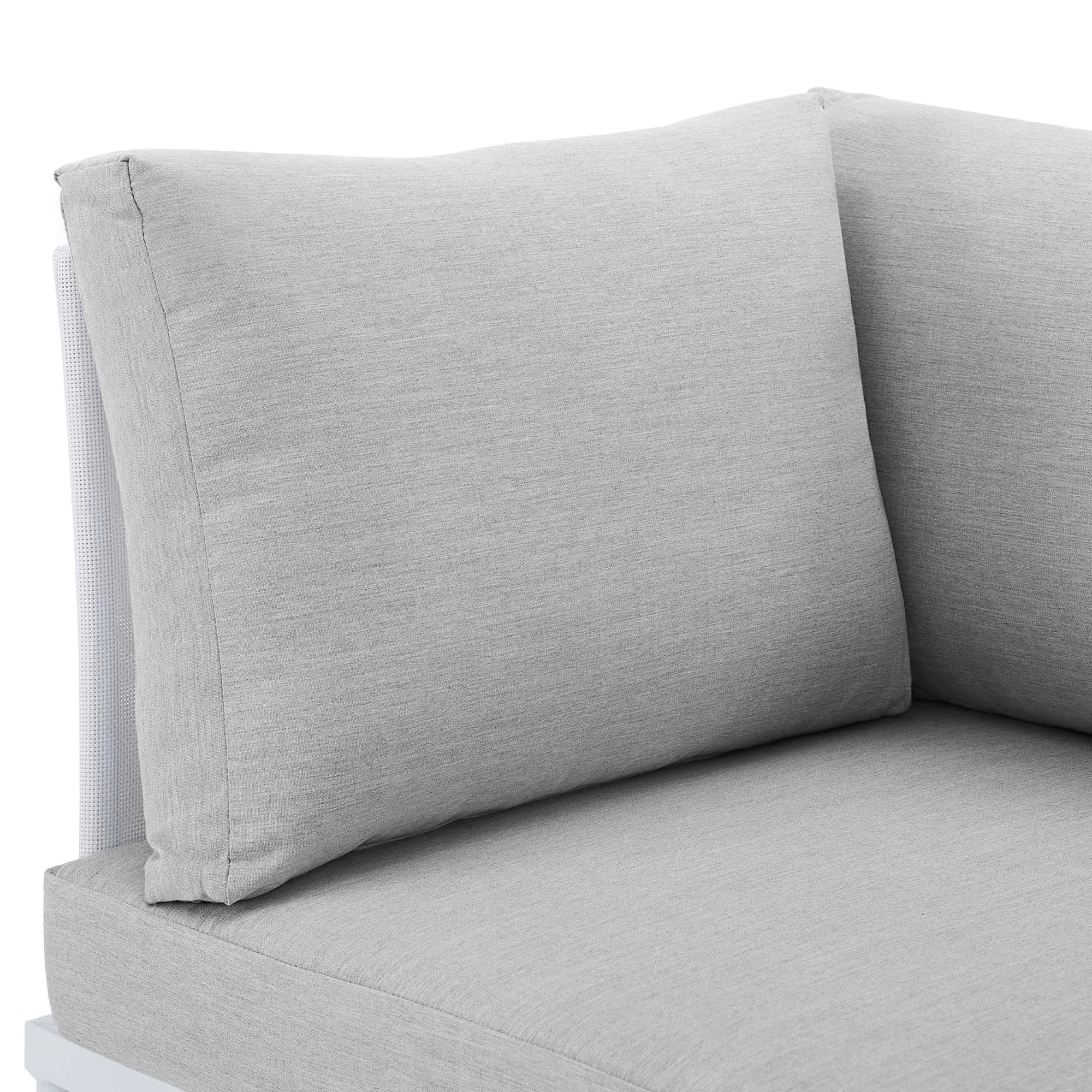 Harmony Sunbrella® Outdoor Patio All Mesh Corner Chair by Modway