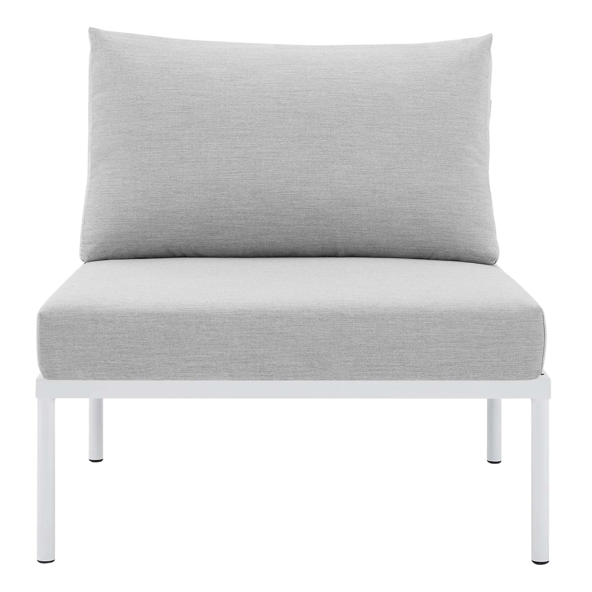 Harmony Sunbrella® Outdoor Patio Aluminum Armless Chair by Modway