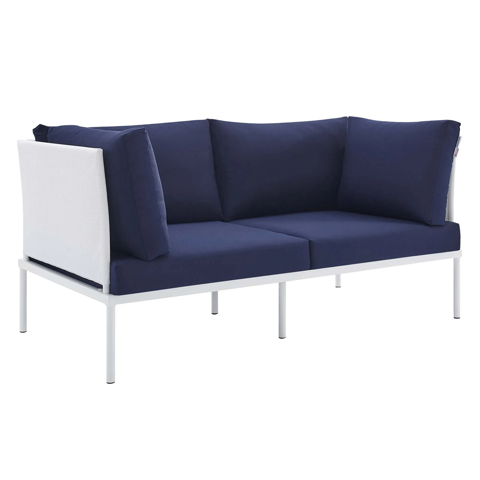 Harmony Sunbrella® Outdoor Patio Aluminum Loveseat by Modway