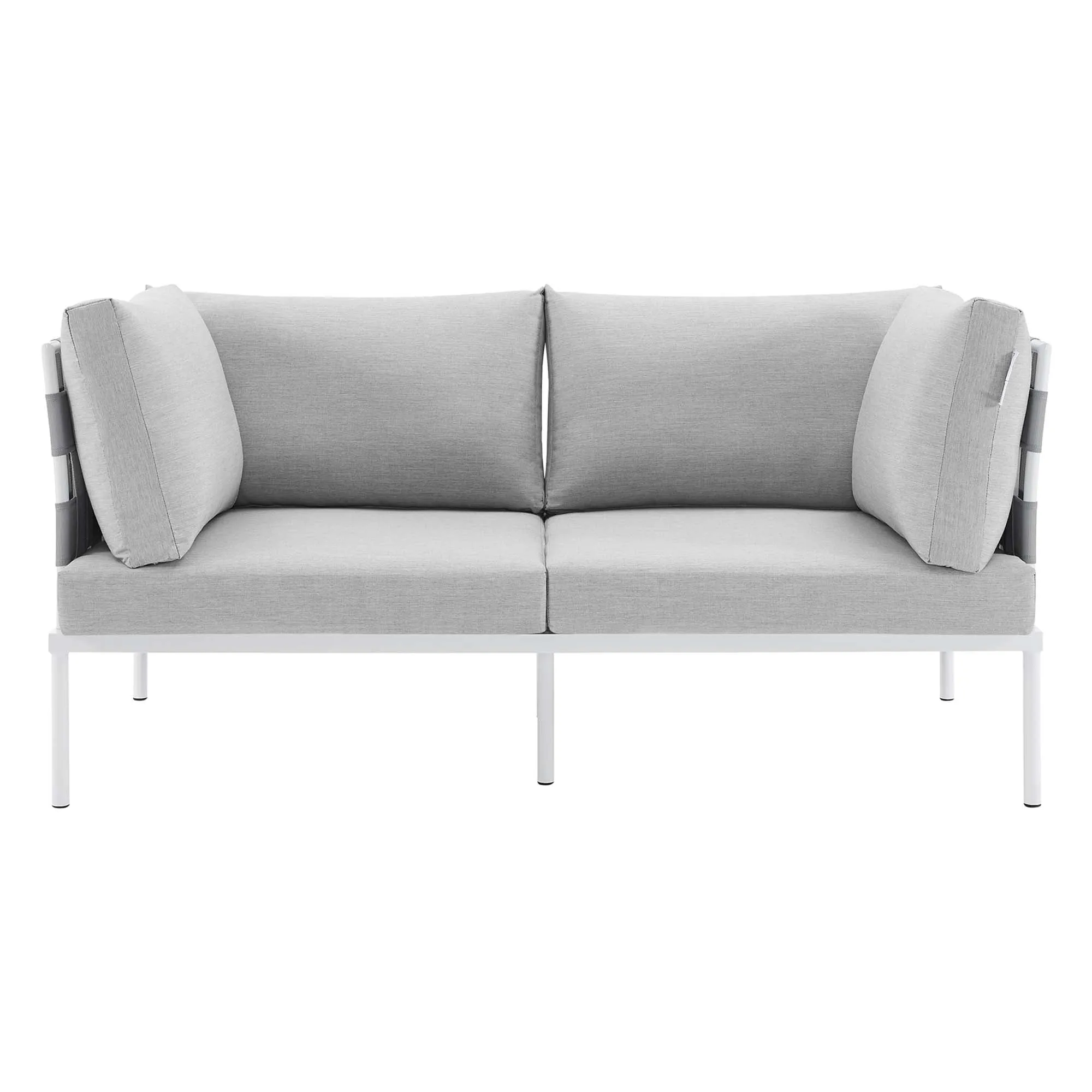 Harmony Sunbrella® Outdoor Patio Aluminum Loveseat by Modway