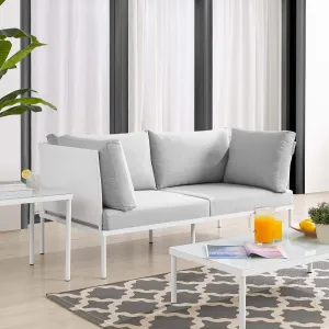 Harmony Sunbrella® Outdoor Patio Aluminum Loveseat by Modway