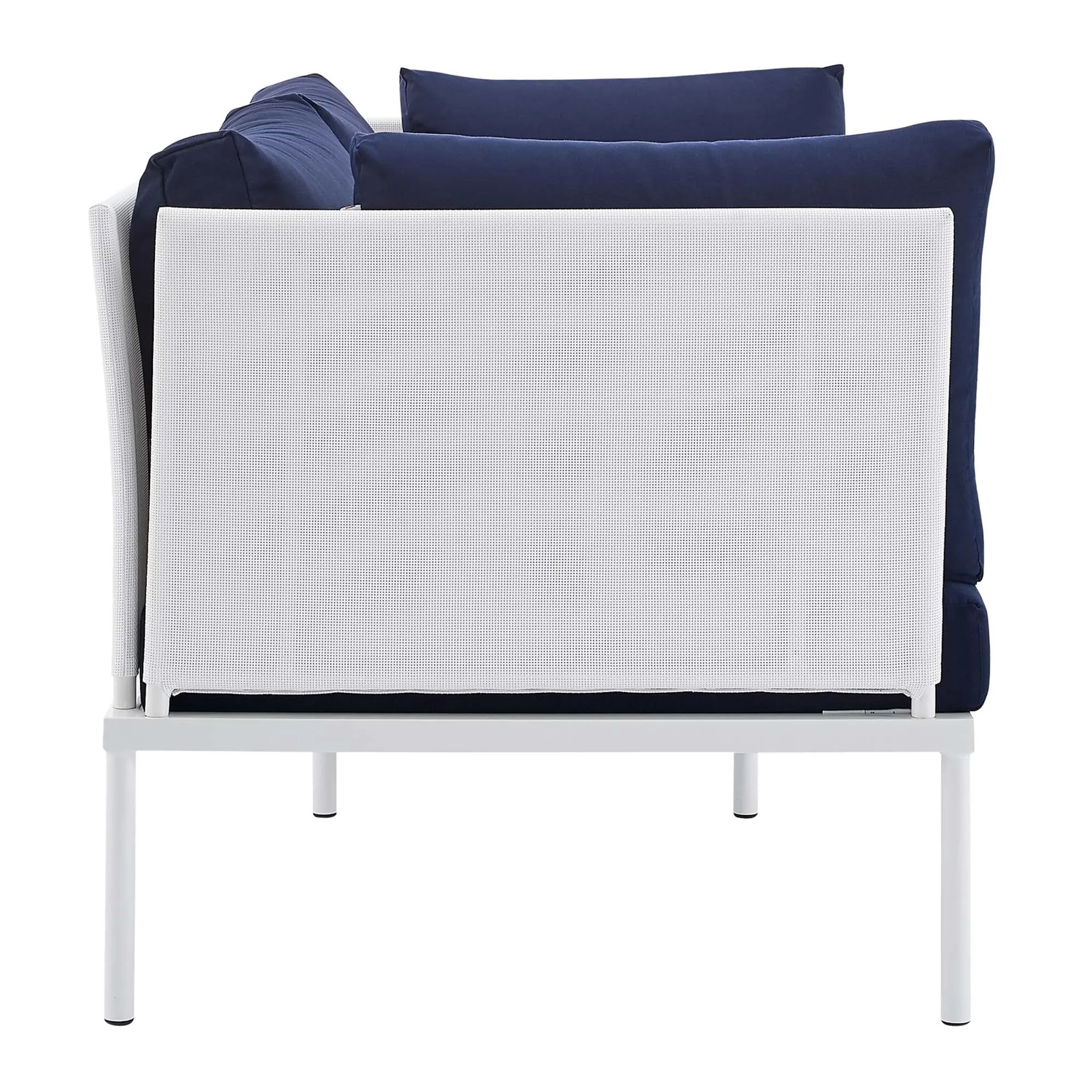 Harmony Sunbrella® Outdoor Patio Aluminum Loveseat by Modway