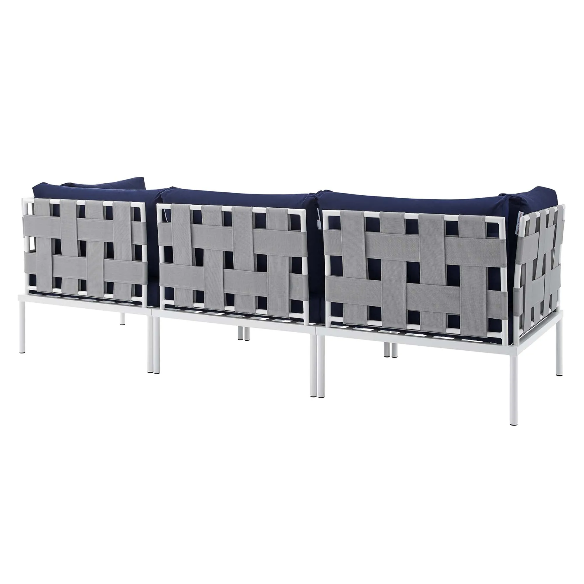 Harmony Sunbrella® Outdoor Patio Aluminum Sofa by Modway