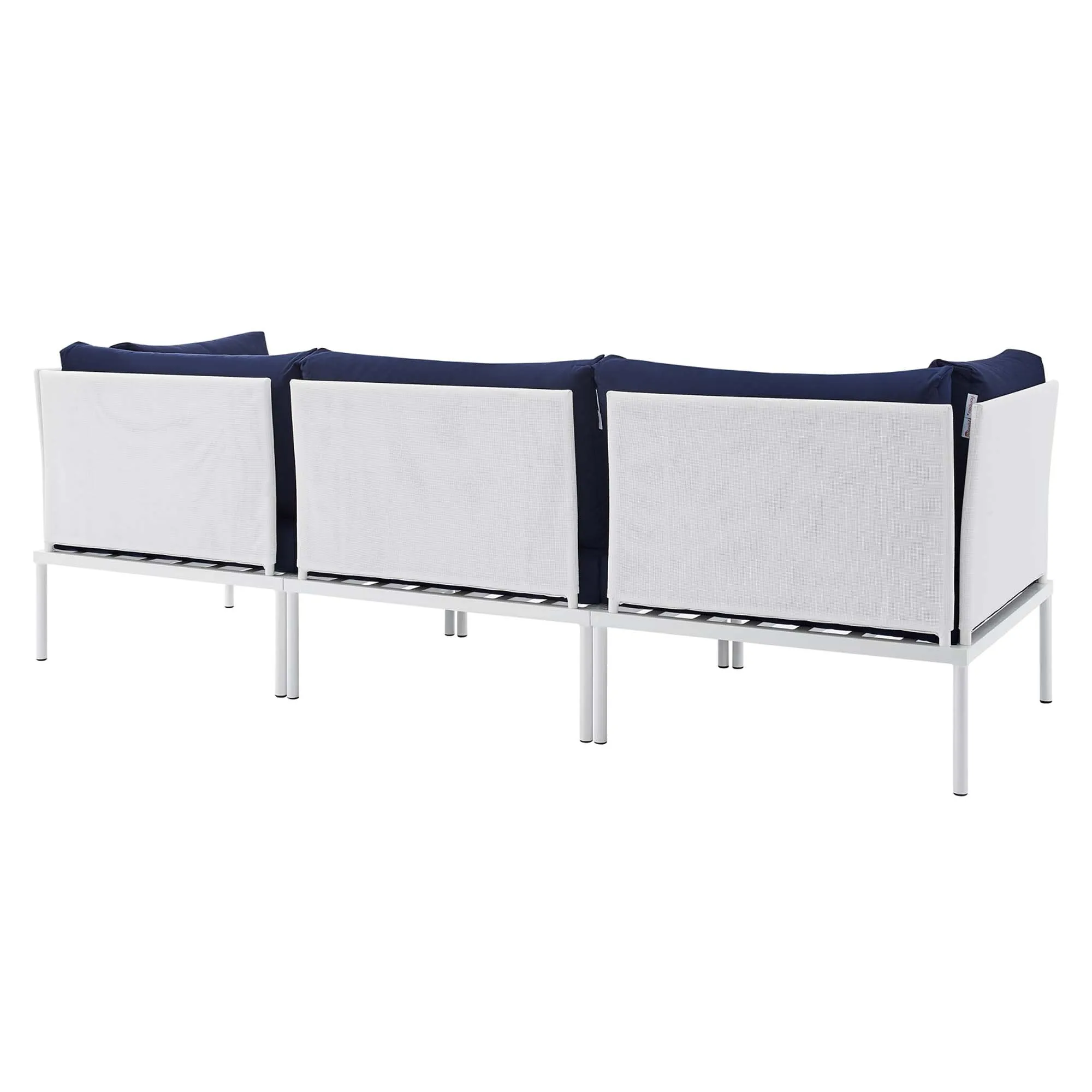 Harmony Sunbrella® Outdoor Patio Aluminum Sofa by Modway
