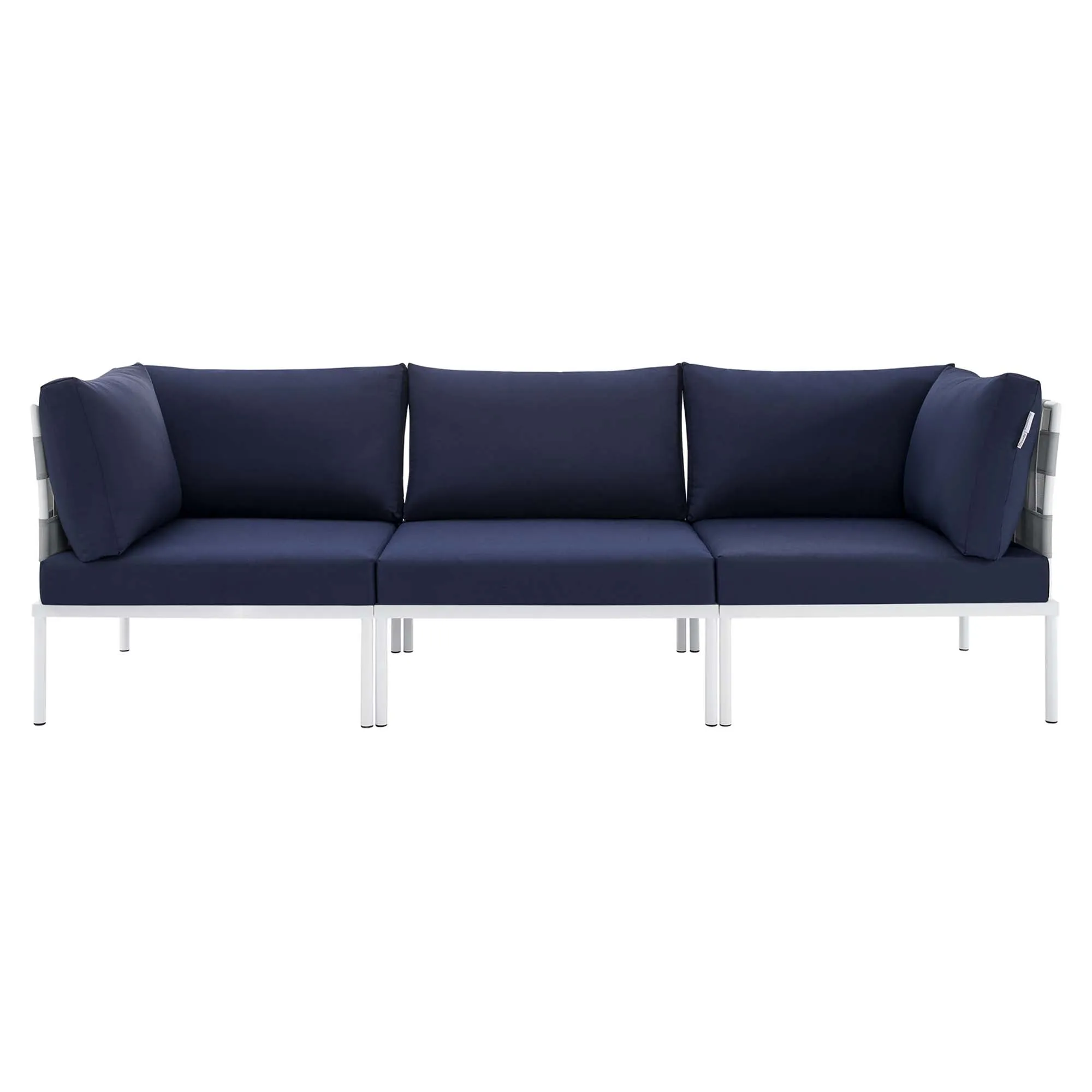 Harmony Sunbrella® Outdoor Patio Aluminum Sofa by Modway