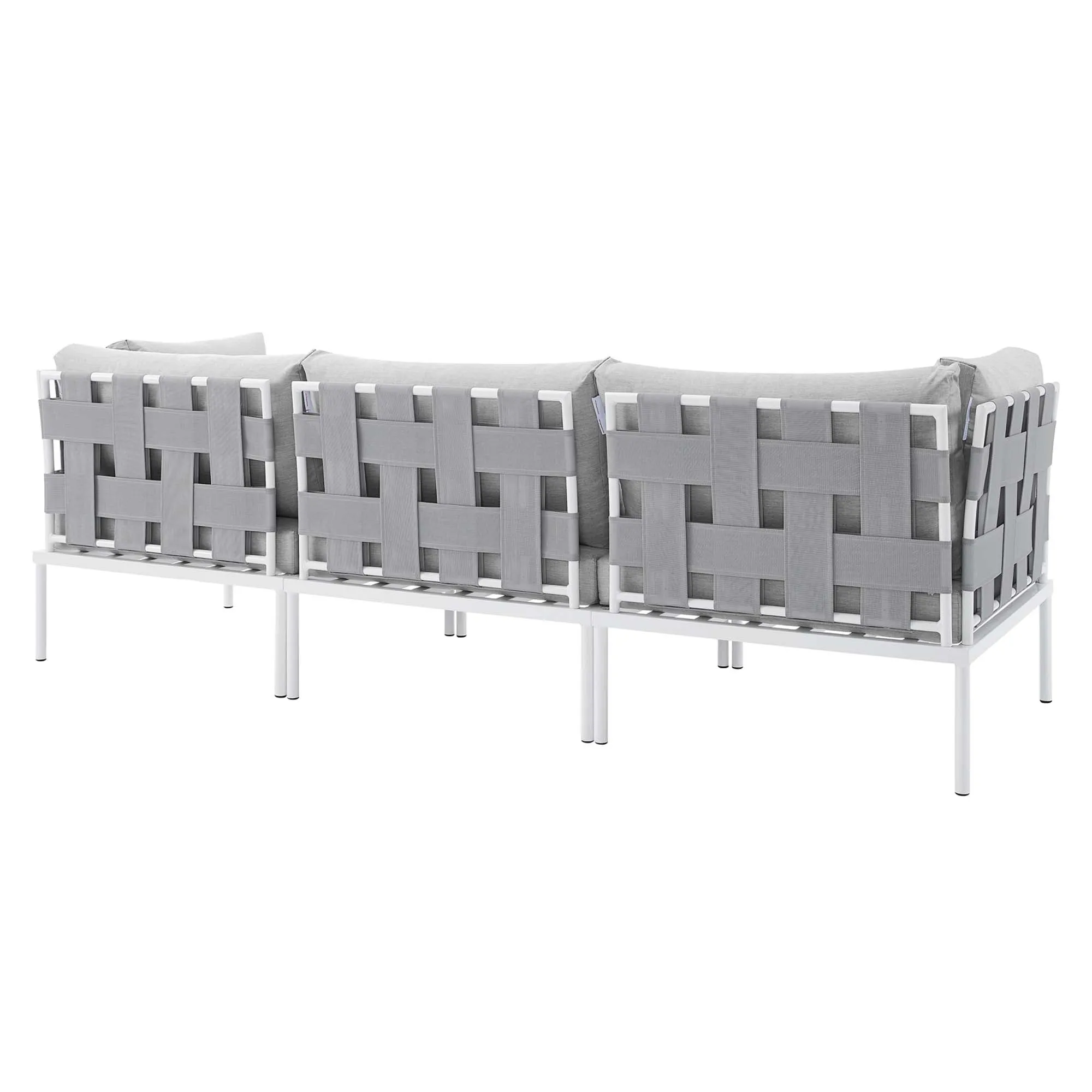 Harmony Sunbrella® Outdoor Patio Aluminum Sofa by Modway