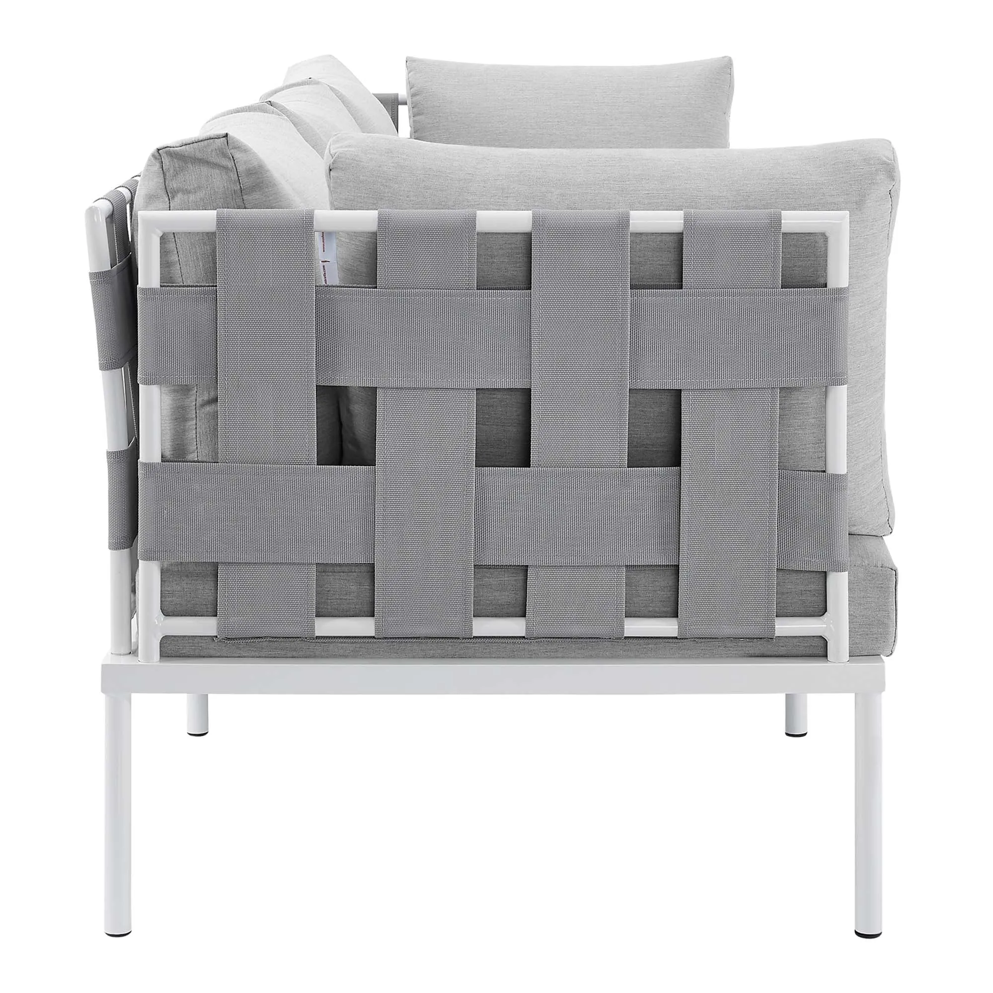 Harmony Sunbrella® Outdoor Patio Aluminum Sofa by Modway