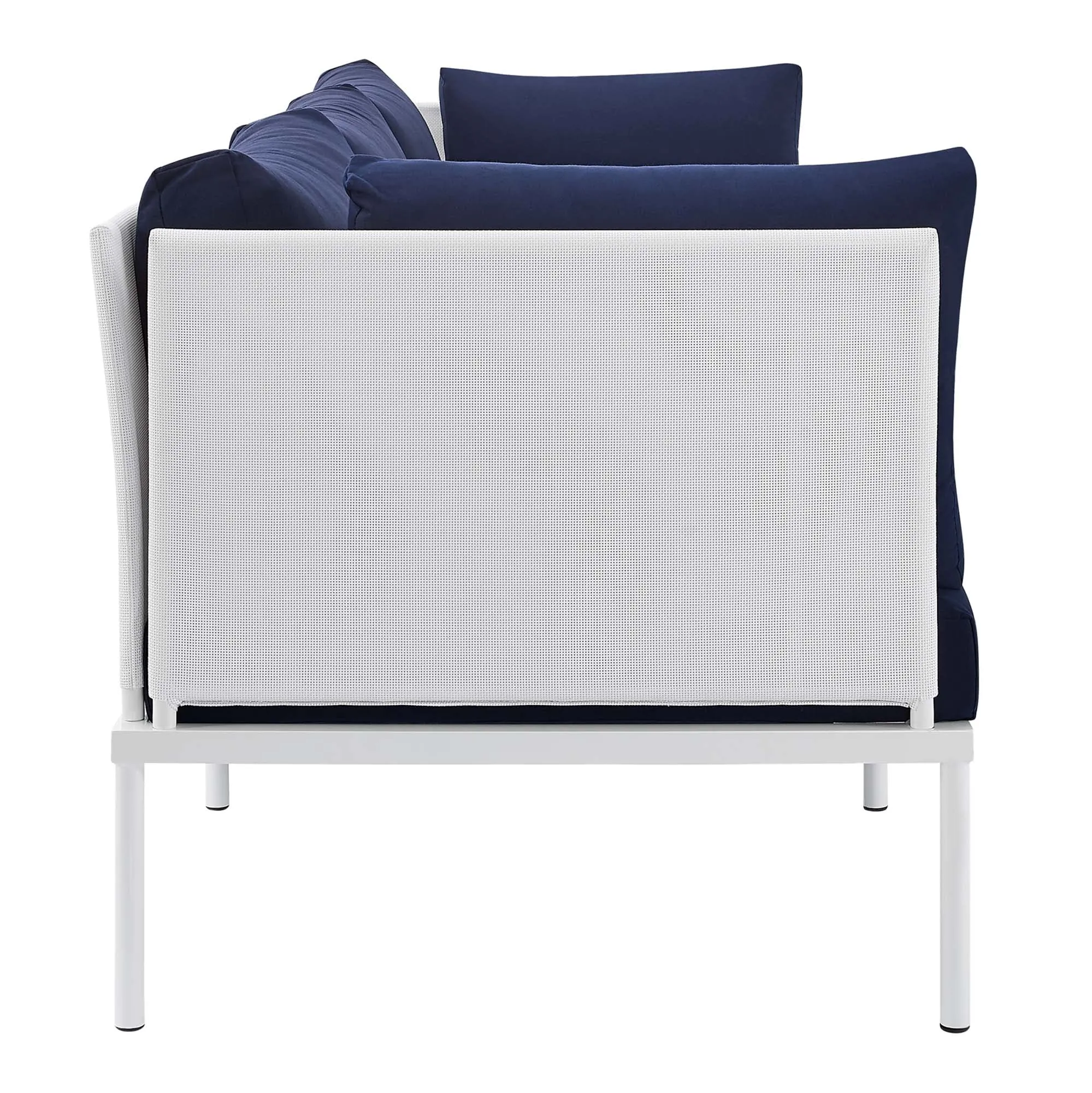 Harmony Sunbrella® Outdoor Patio Aluminum Sofa by Modway