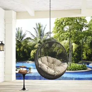 Hide Outdoor Patio Swing Chair Without Stand by Modway