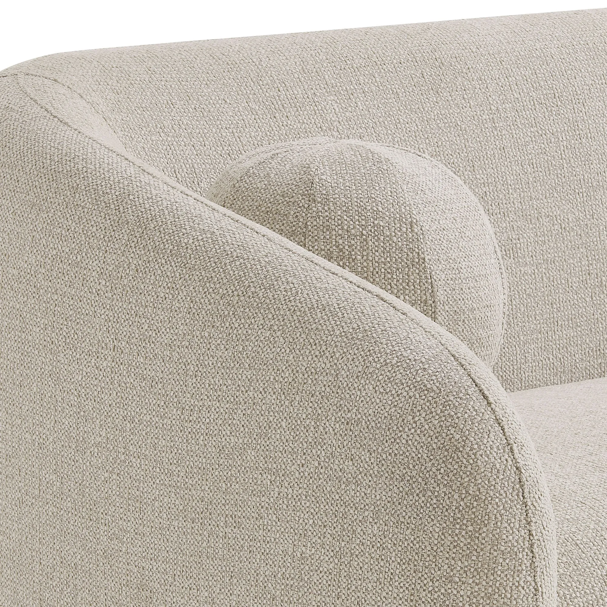 Holland 85" Chenille Fabric Sofa by Modway