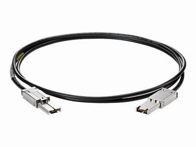 HPE - SAS external cable - 26 pin 4x Shielded Mini MultiLane SAS (SFF-8088) (M) to 26 pin 4x Shielded Mini MultiLane SAS (SFF-8088) AE470AR