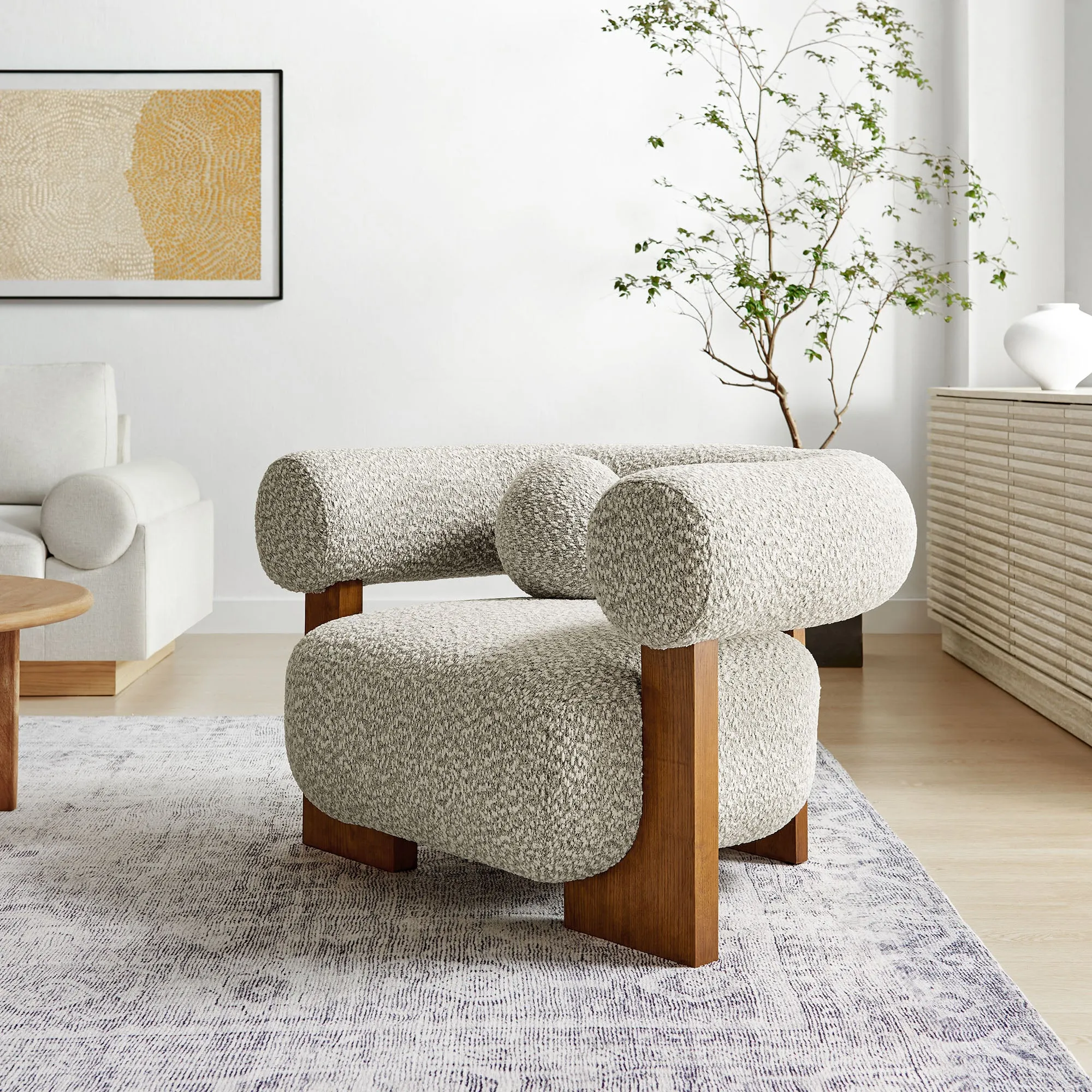 Jace Boucle Accent Chair by Modway