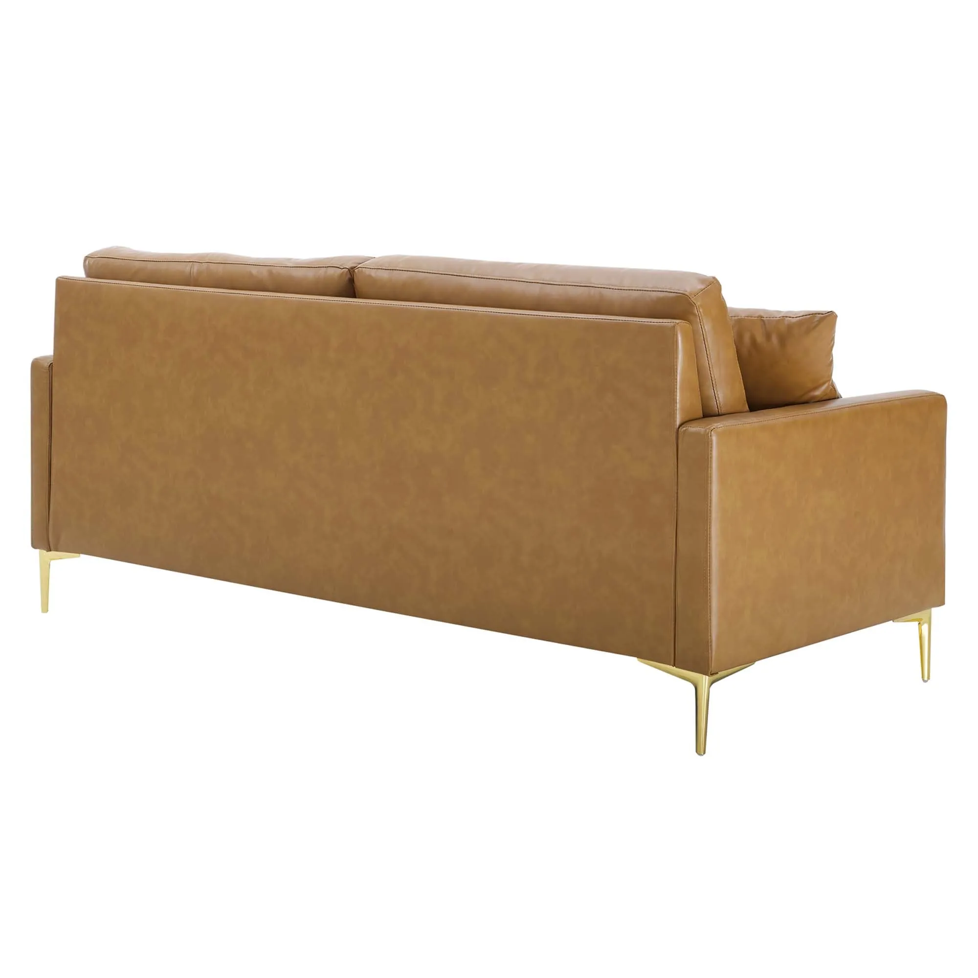 Juliana Vegan Leather Sofa by Modway