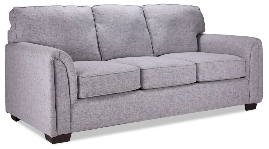 Julie Sofa, Loveseat and Chair Set - Grey