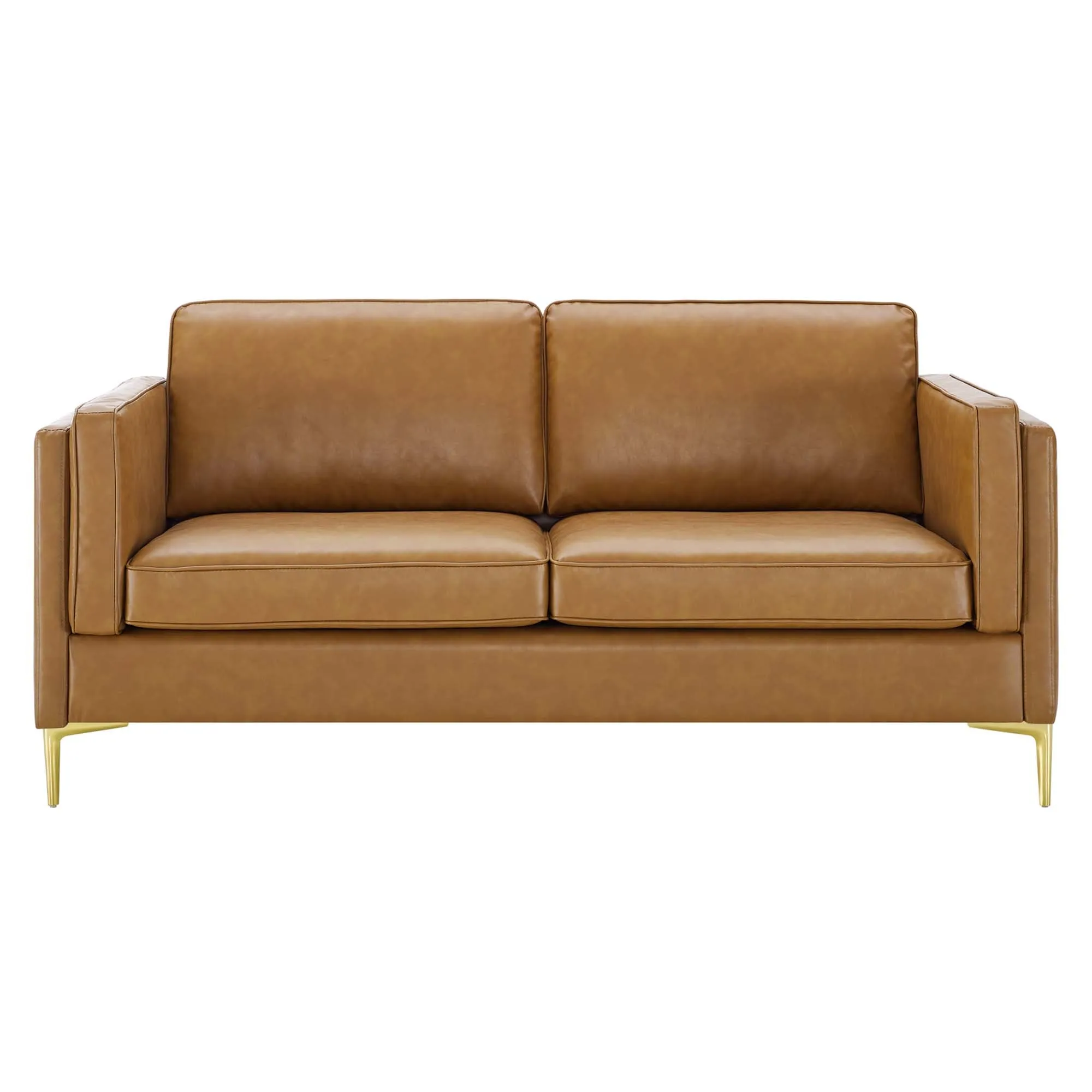 Kaiya Vegan Leather Sofa by Modway