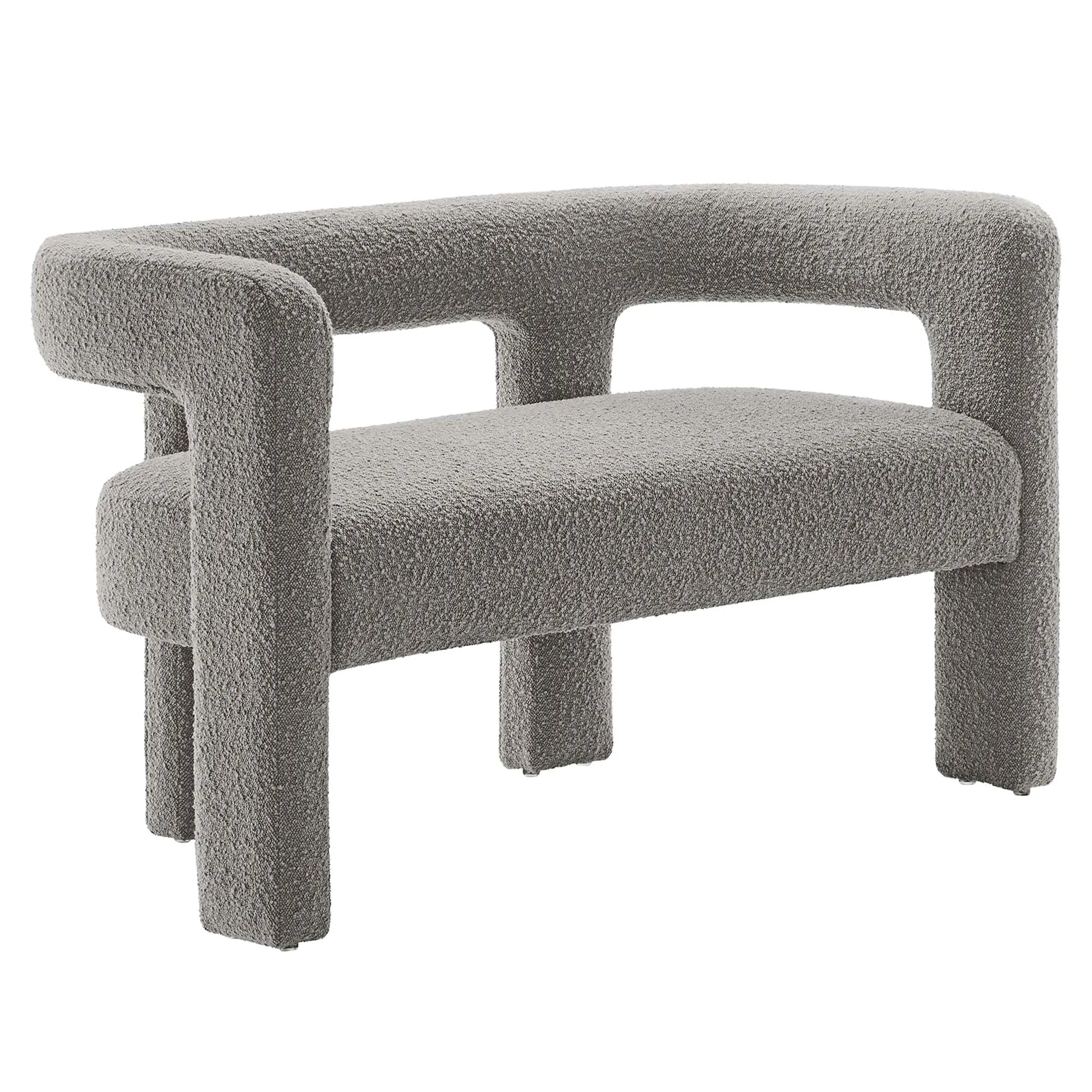 Kayla Boucle Upholstered Loveseat by Modway