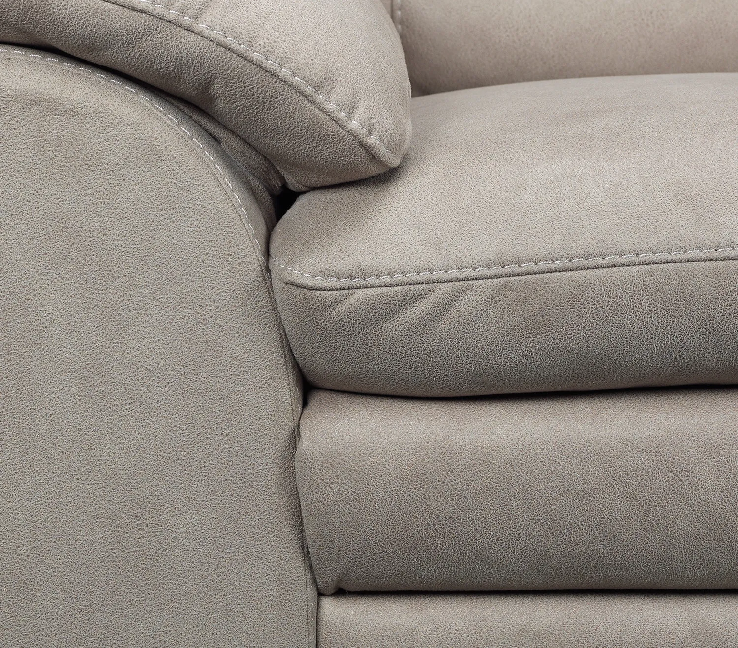 Kelleher Sofa and Chair Set - Silver Grey